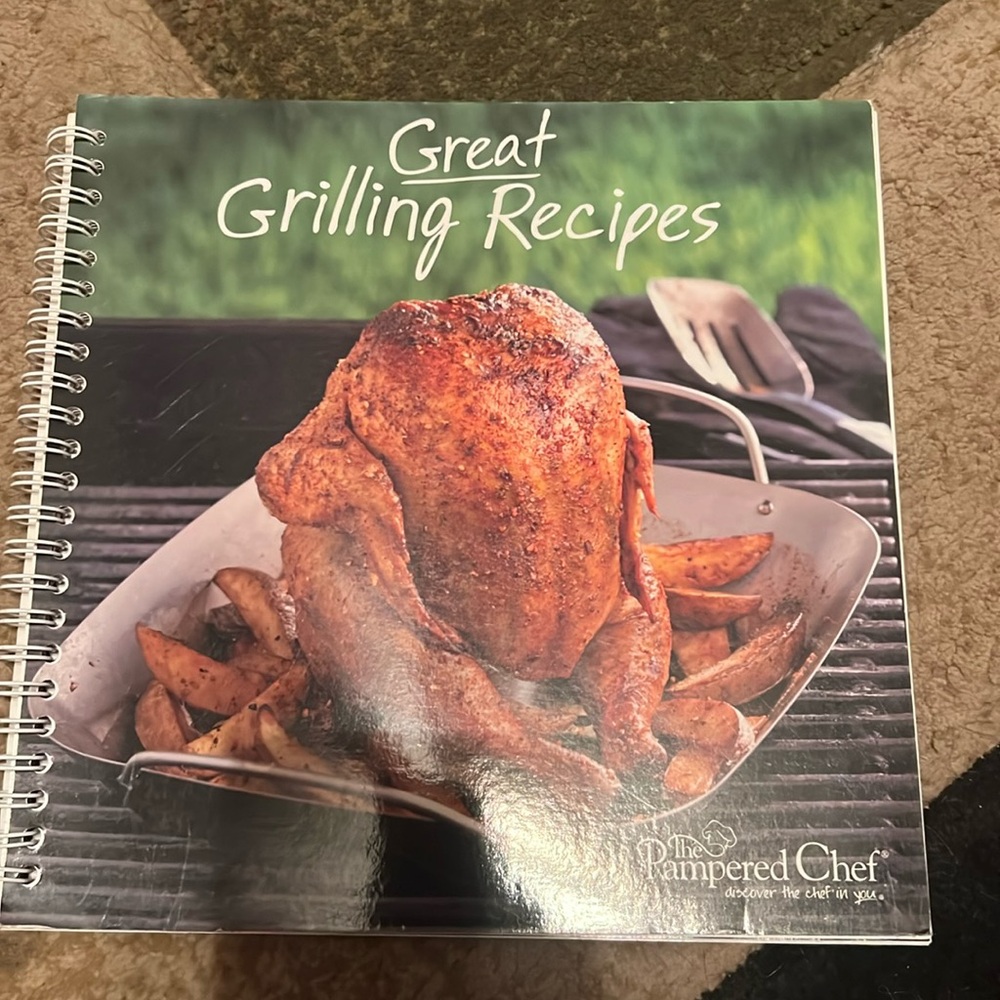 Pampered chef great grilling recipes cookbook